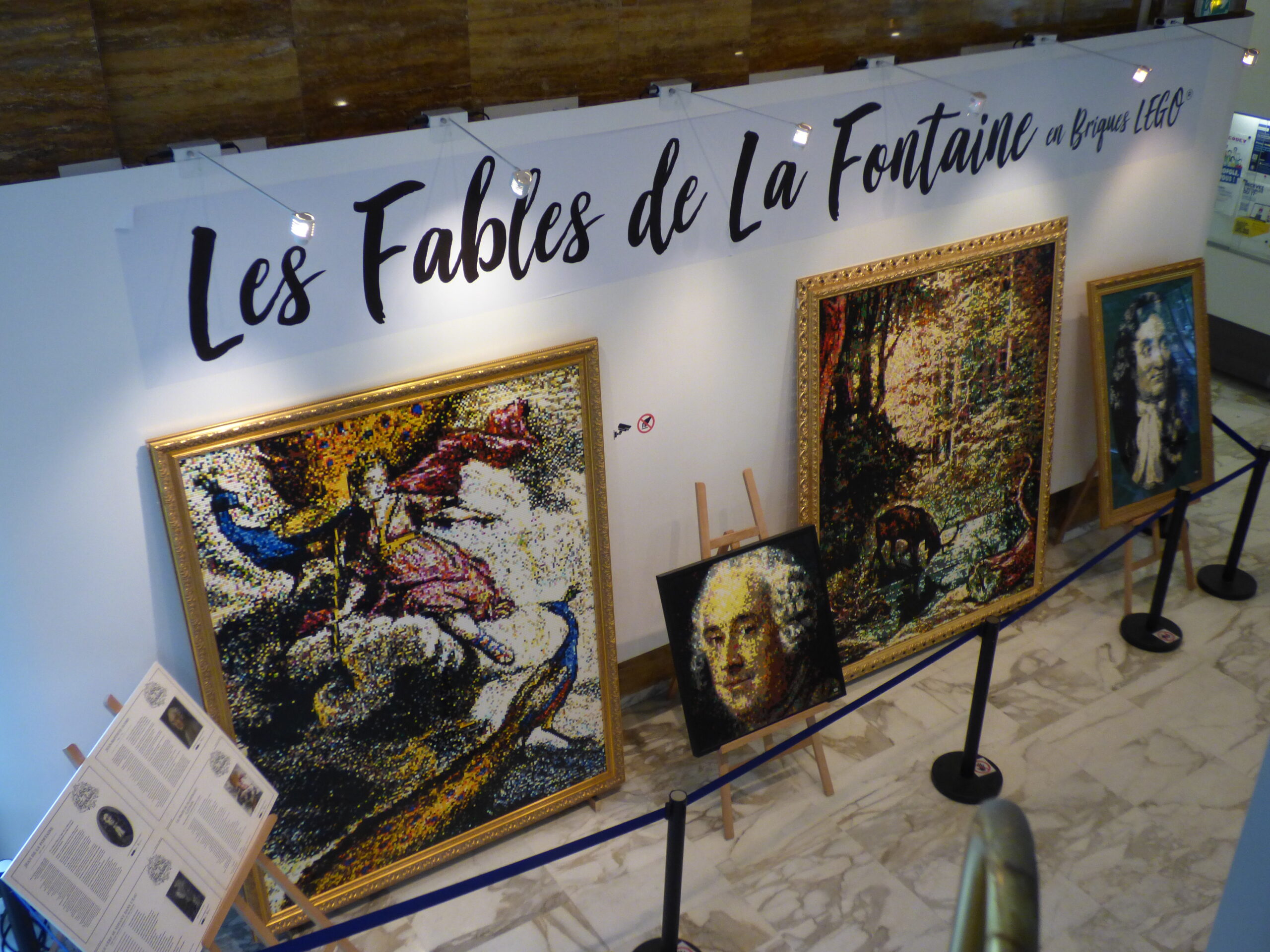 Exposition Les fables de La Fontaine autrement