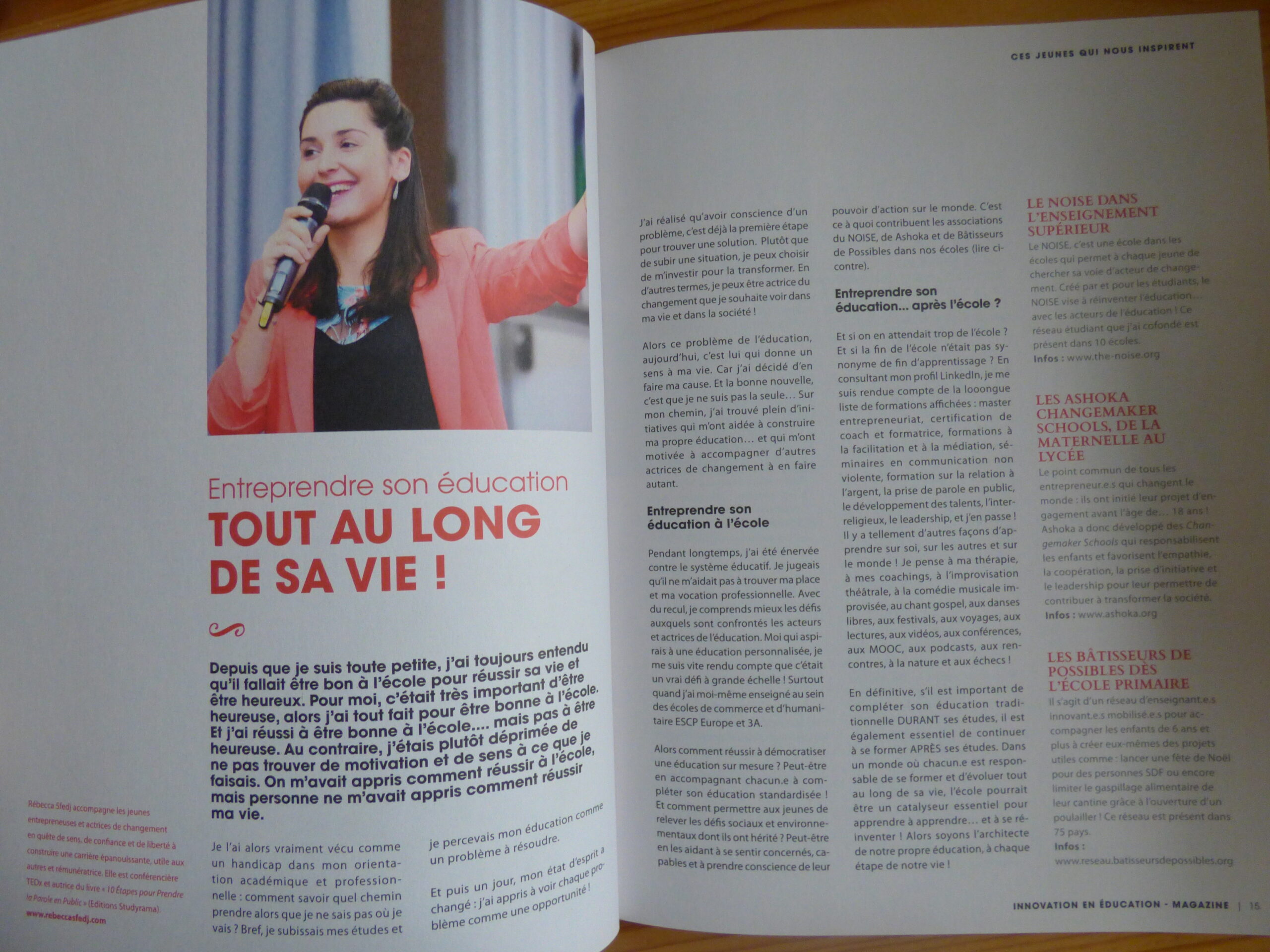 Magazine Innovation en éducation