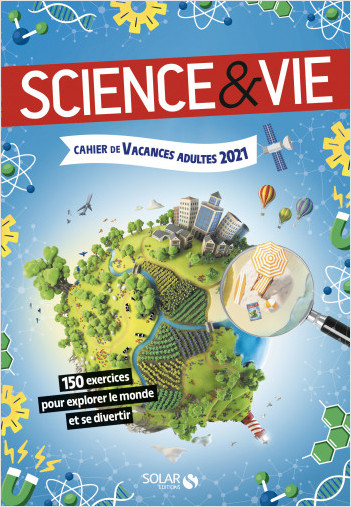 Cahier de vacances adultes 2021 Science & vie couverture