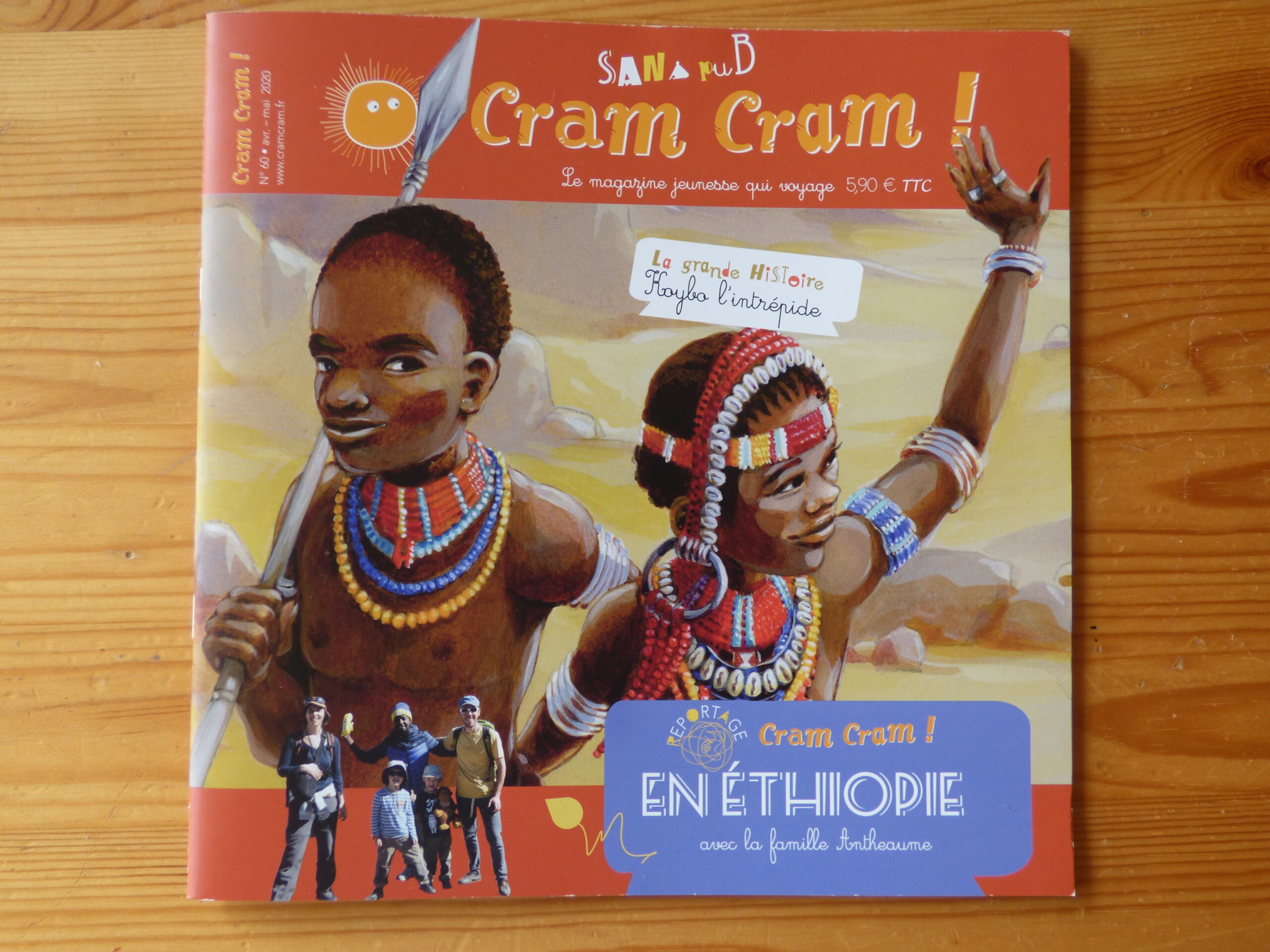 Cram Cram en Ethiopie, couverture