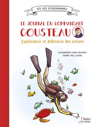 Le journal du Commandant Cousteau, couverture