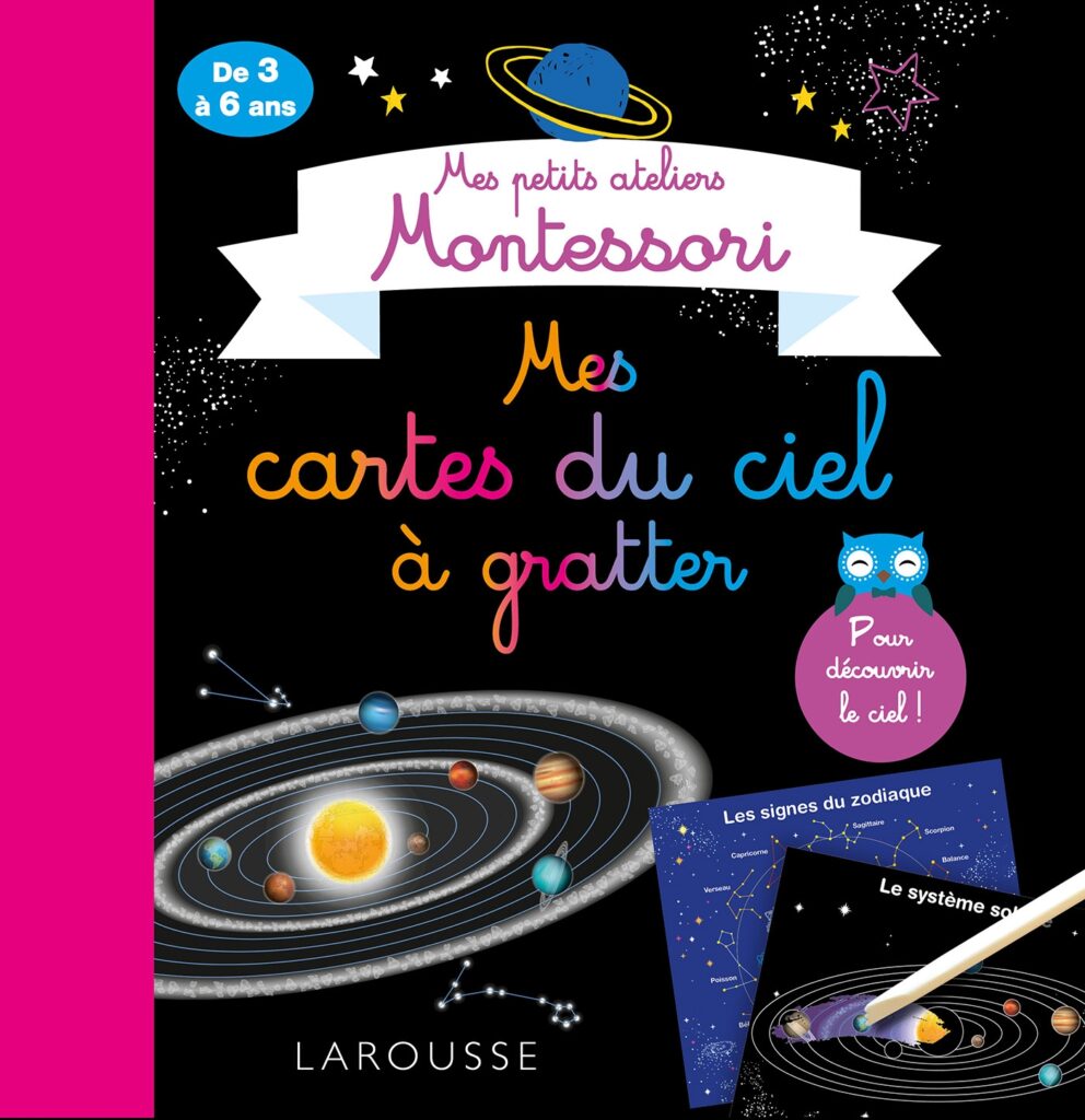 Mes cartes du ciel à gratter, couverture