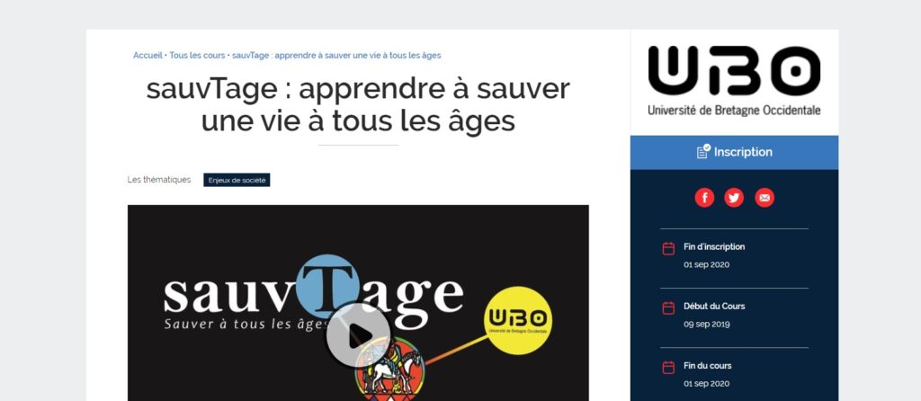 MOOC SauveTage