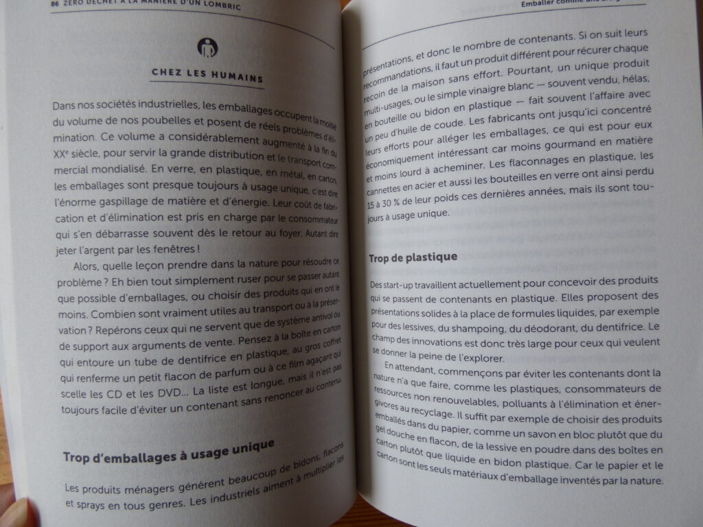 Zéro déchet à la manière d'un lombric, extrait
