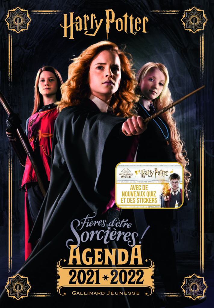 Agenda Sorcières Harry Potter couverture