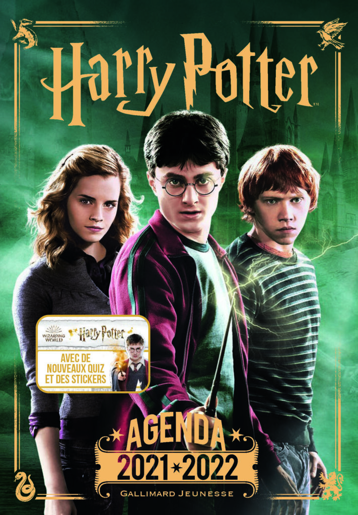 Agenda Harry Potter couverture