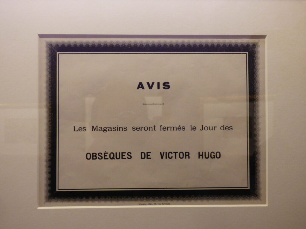 Exposition Victor Hugo La liberté au Panthéon