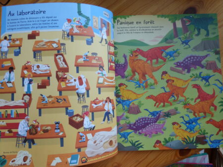 Le grand livre des labyrinthes des dinosaures extrait