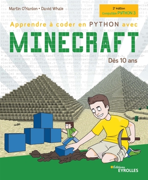 Apprendre à coder en Python avec Minecraft couverture
