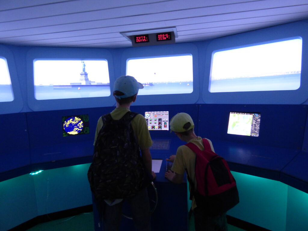 National Maritime Museum, simulateur