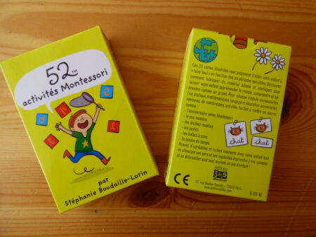 52 activités Montessori, coffret