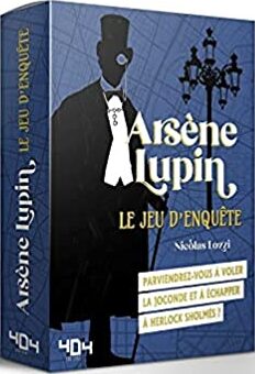 Arsène Lupin, le jeu d'enquête, coffret