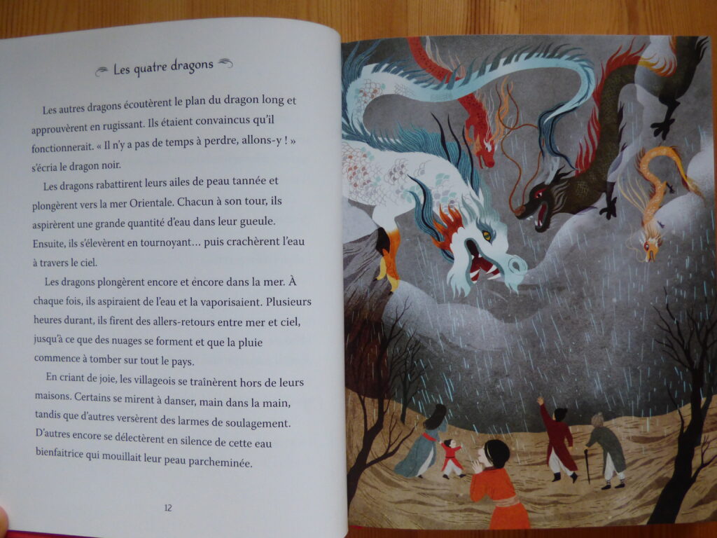 Histoires de dragons illustrées, extrait