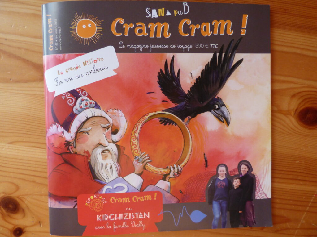 Cram Cram au Kirghizistan, couverture