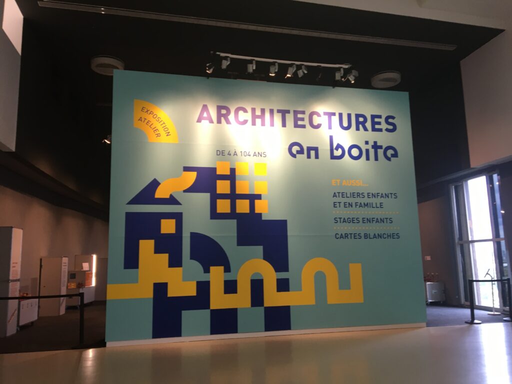 Architectures en boîte, affiche