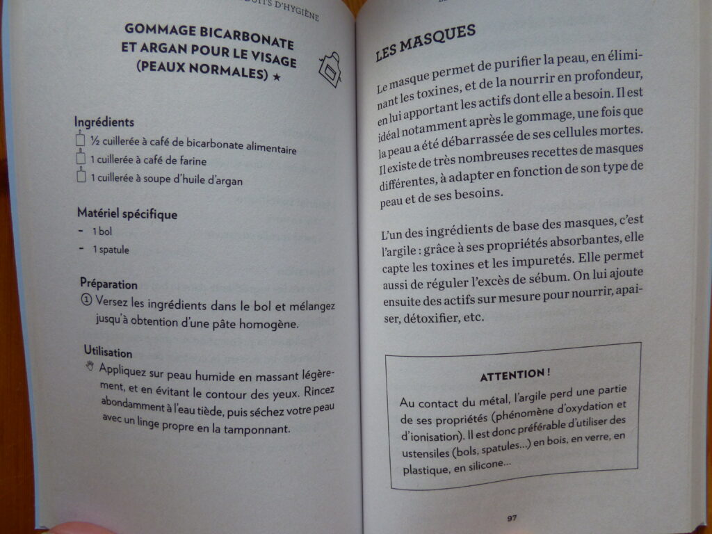 Je fabrique moi-même mes produits d'hygiène, extrait