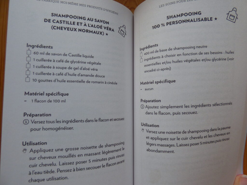 Je fabrique moi-même mes produits d'hygiène, extrait