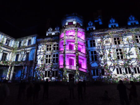Blois, spectacle Sons et lumières