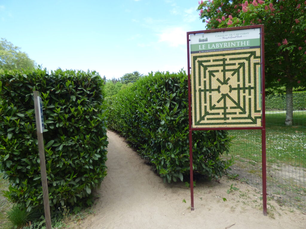 Château de Cheverny, labyrinthe