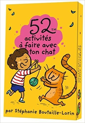 52 activités à faire avec ton chat, coffret