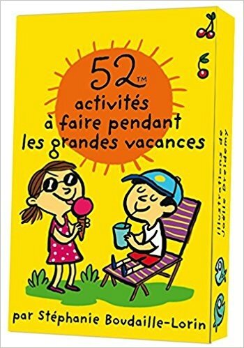 52 activités à faire pendant les grandes vacances, coffret