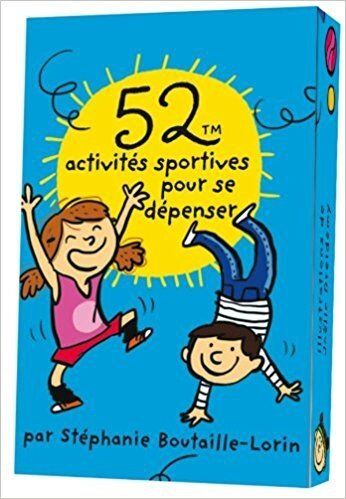 52 activités sportives pour se dépenser, coffret