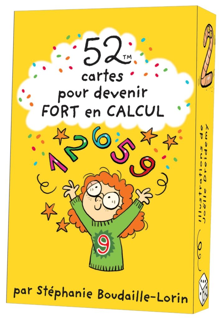 52 cartes pour devenir fort en calcul, coffret