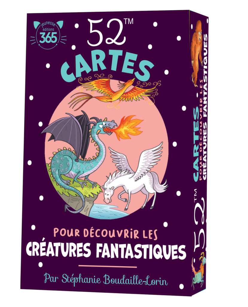 52 cartes pour découvrir les créatures fantastiques, coffret