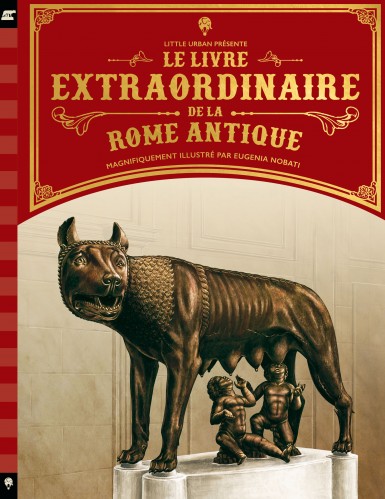 Le livre extraordinaire de la Rome antique couverture