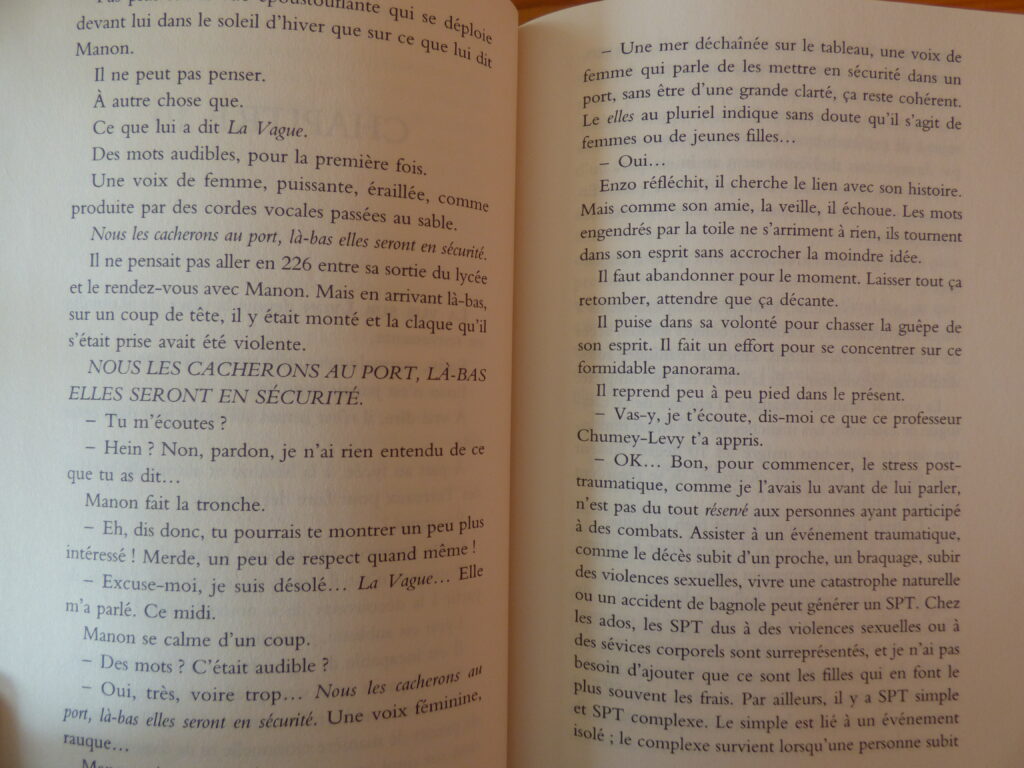 Les murmures, extrait