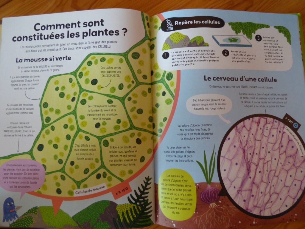 Le livre du microscope, extrait