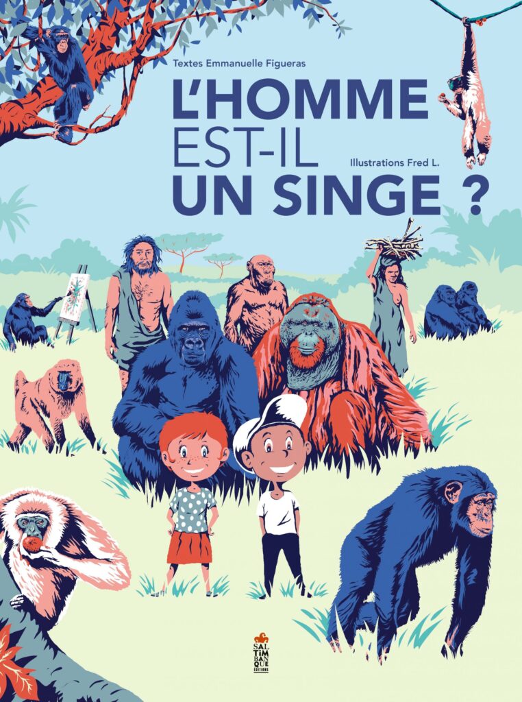 L'homme est-il un singe couverture