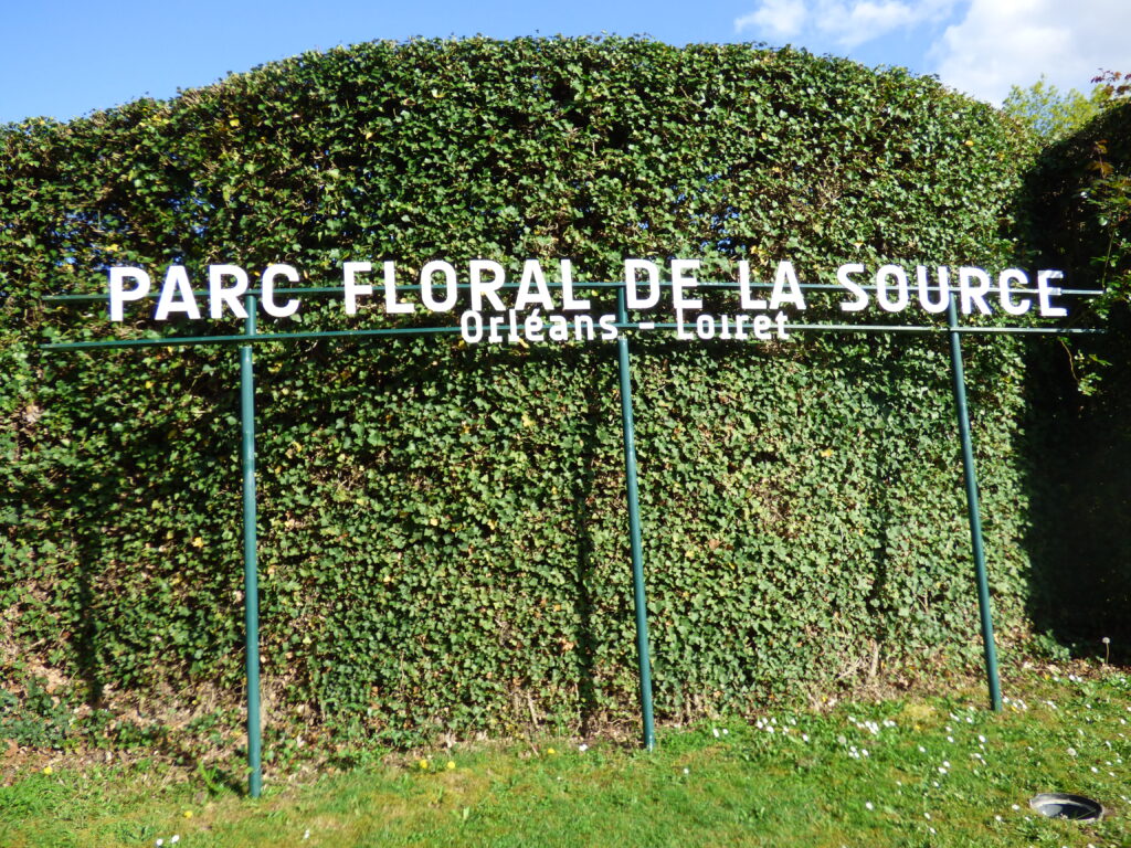 Parc Floral de la Source, entrée