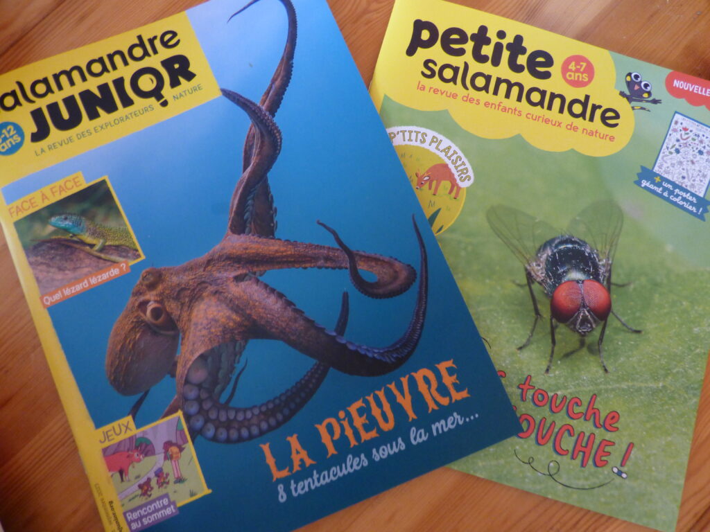 Couvertures Salamandre Junior et Petite Salamandre