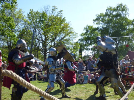 Orléans Fête médiévale, combat