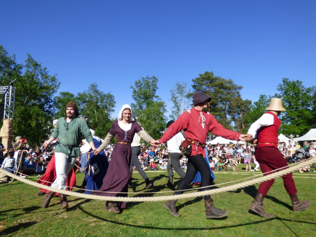 Orléans Fête médiévale, danse