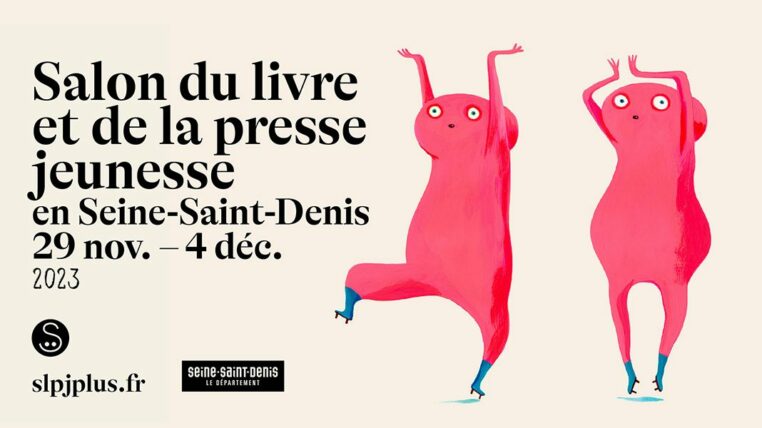 Affiche du Salon du livre et de la presse jeunesse 2023