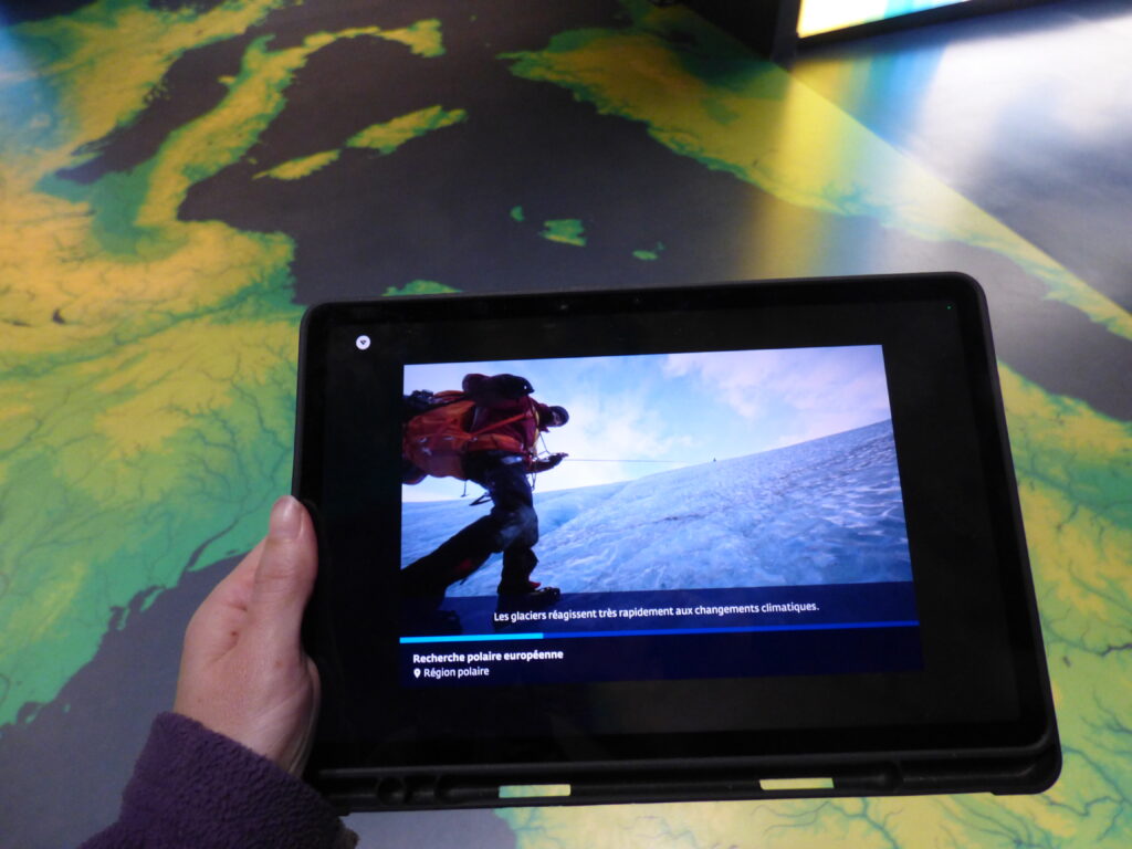 Europa Experience, tablette