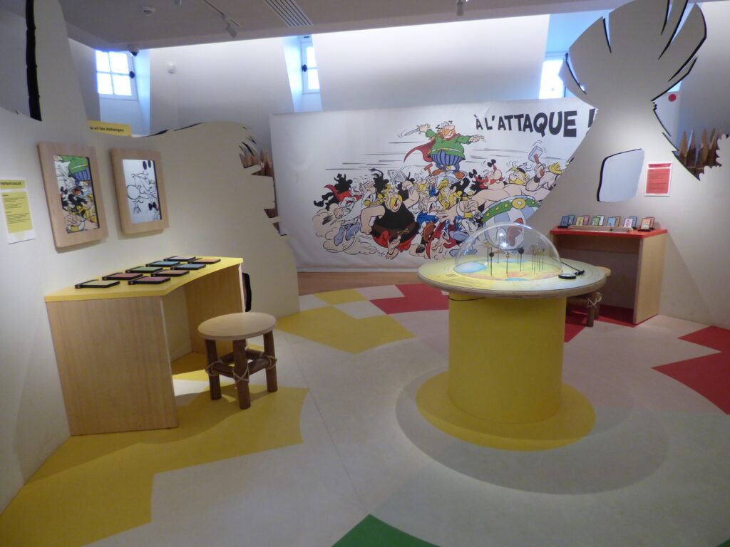 Expo L'économie selon Astérix, salle 1