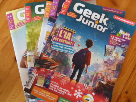 Geek Junior Mag, couverture