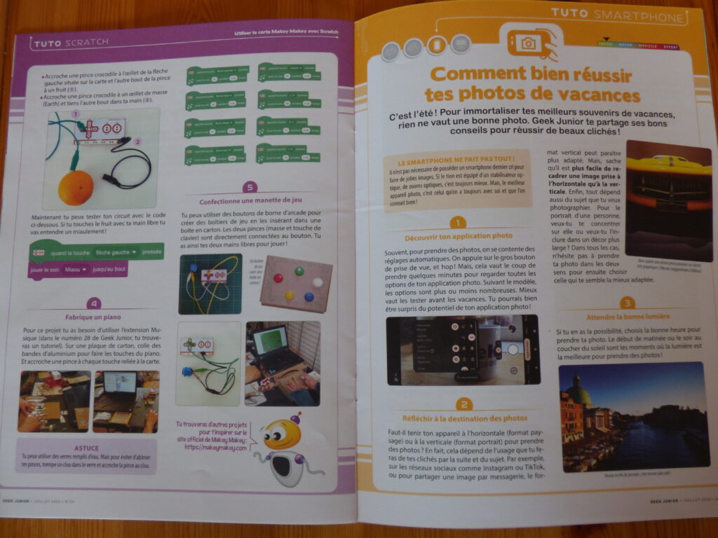 Geek Junior Mag, extrait