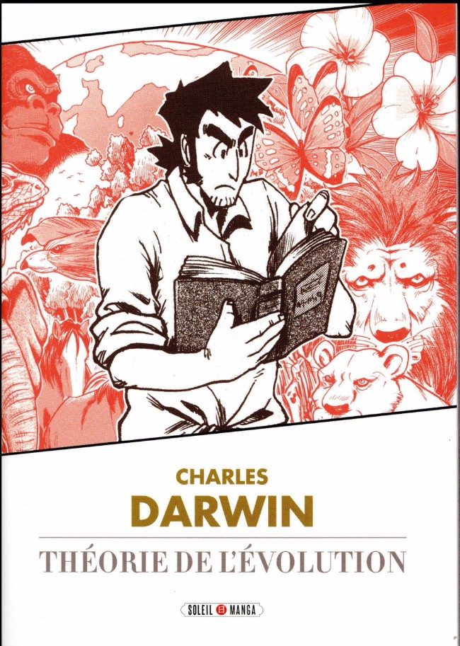 Charles Darwin Théorie de l'évolution couverture