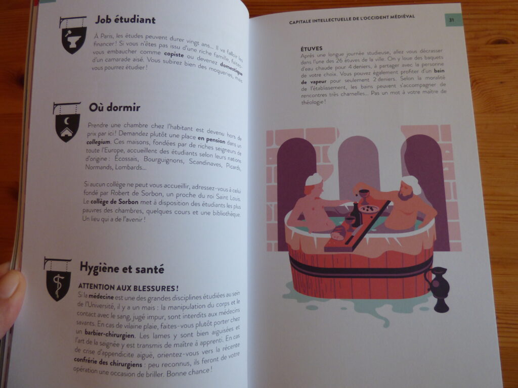 Le guide de voyage Paris à travers les âges, extrait