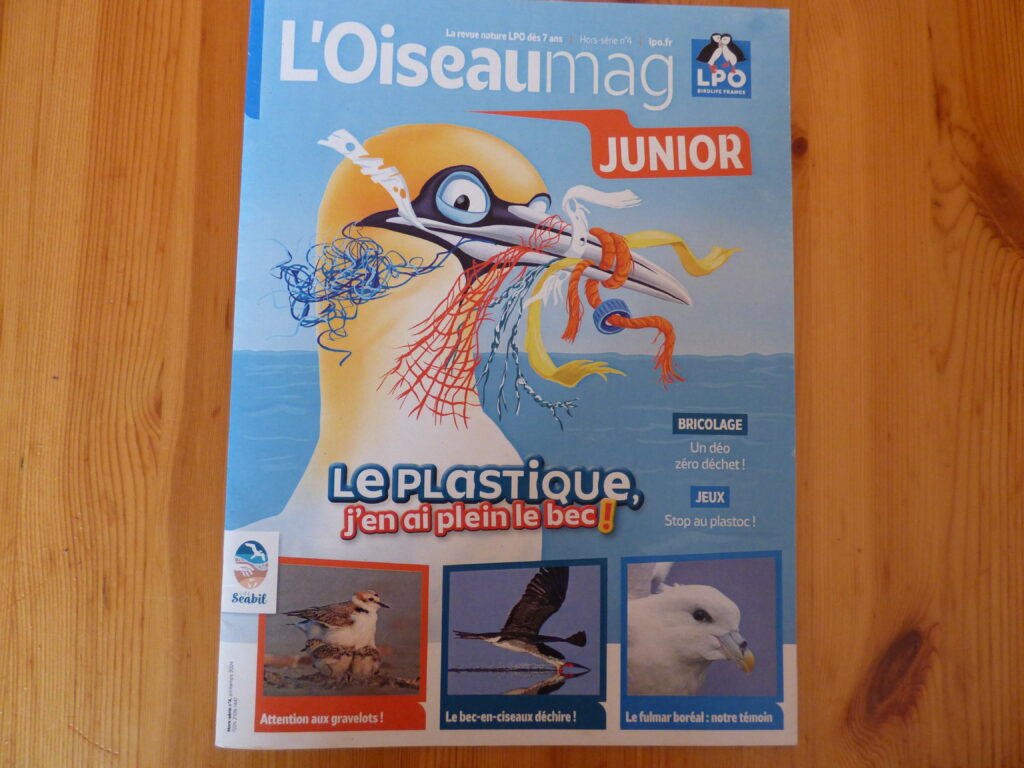 L'oiseau Mag Junior, été 24, couverture