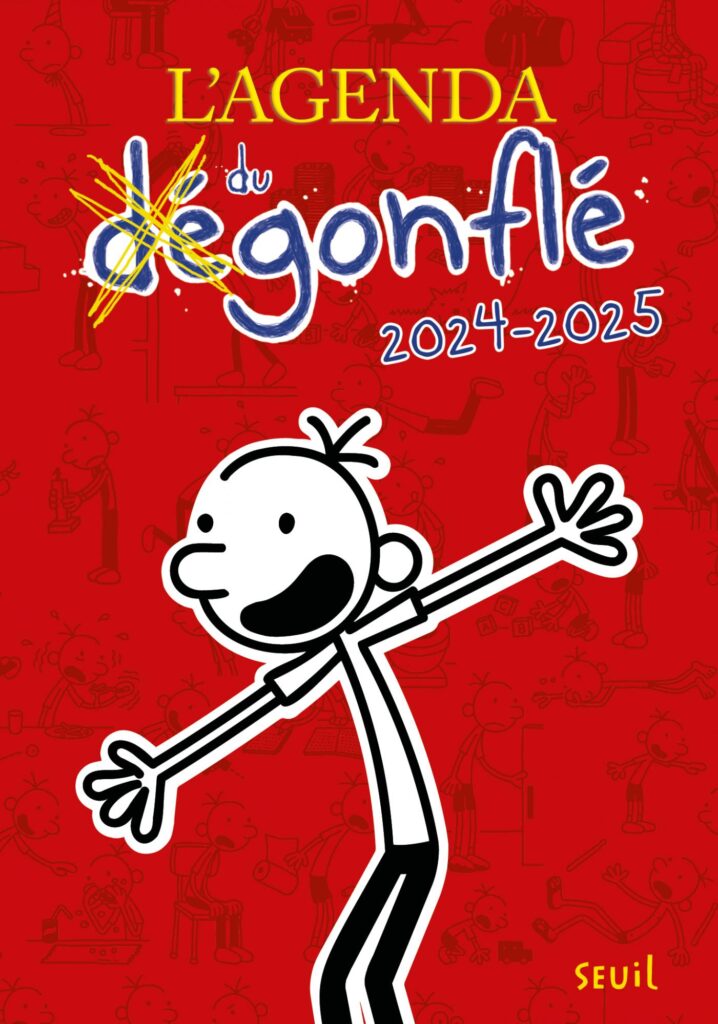 Agenda du dégonflé, couverture